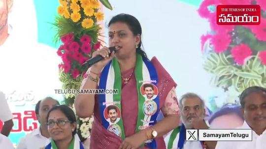 ysrcp leader and ex minister rk roja fires on cm nara chandrababu naidu and pawan kalyan