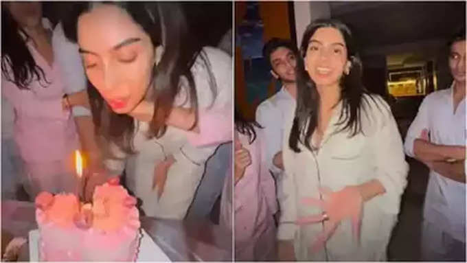 Sridevi DAUGHTER Khushi Kapoor BIRTHDAY