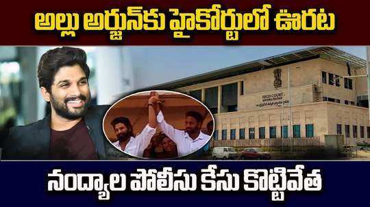 allu arjun gets relief in ap high court from nandyal case