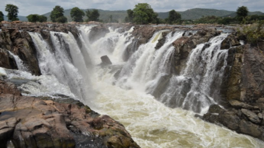 கனமழை எதிரொலி;ஒகேனக்கலுக்கு தண்ணீர் வரத்து தொடர்ந்து அதிகரிப்பு...!