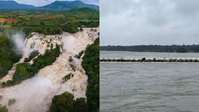 காவிரியில் மாறிய காட்சிகள்