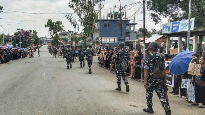 बीजेपी विधायकों के खिलाफ मणिपुर में गुस्सा!