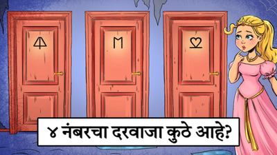 ४ नंबरचा दरवाजा तरुणीला बाहेर काढू शकतो, पण इथे ३ दरवाजे आहेत, मग ती बाहेर कशी येईल?