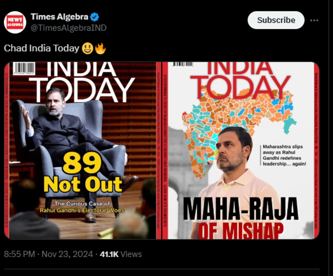 viral India Today magazine covers