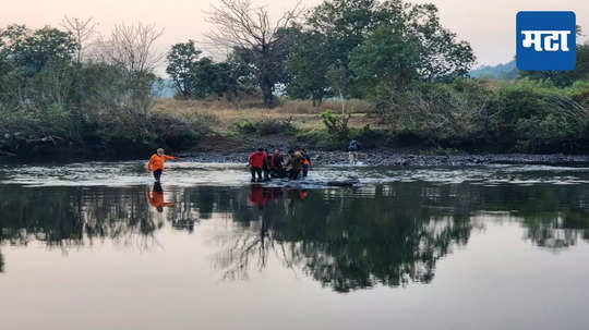 आजीच्या गावी आले, नदीवर गेले; एक बुडाला म्हणून तिघी धावल्या, नवी मुंबईतील चौघांसोबत आक्रीत घडलं