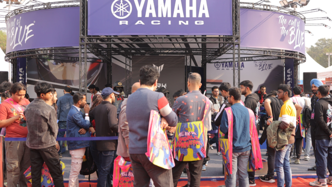 Yamaha At Delhi Comic Con