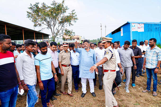 ಎಸ್.ಎಂ.ಕೃಷ್ಣ ಅಂತಿಮ ಸಂಸ್ಕಾರ ನಡೆಯುವ ಸ್ಥಳ ಪರಿಶೀಲನೆ