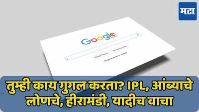 तुम्ही काय गुगल सर्च केलं? हीरामंडी, आंब्याचे लोणचे की दुसरं काही? रिपोर्ट सांगेल