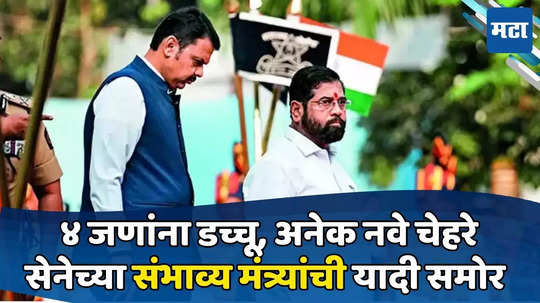 Eknath Shinde: भाजपच्या अटी शिंदेंना मान्य, खातेवाटप निकाली; फडणवीस सरकारमध्ये कोणाला संधी? कोणाला डच्चू?