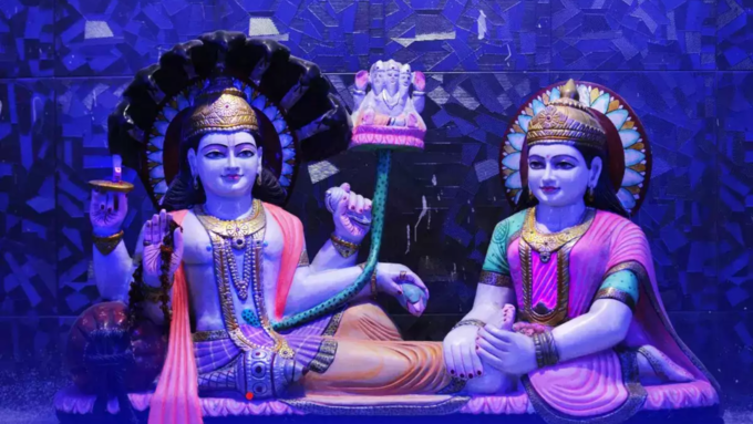 vishnu and lakshmi