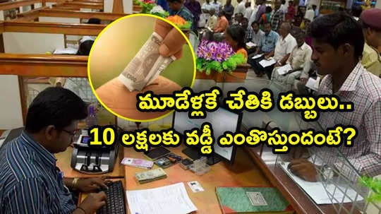 SBI FD: సీనియర్ సిటిజెన్లకు బంపరాఫర్.. రూ. 10 లక్షలకు మూడేళ్ల FDపైవడ్డీ ఎంతొస్తుంది?