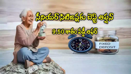 FD Rates: సీనియర్లకు మంచి ఛాన్స్.. 9.50 శాతం వడ్డీ.. రూ.5 లక్షలు జమ చేస్తే ఎంతొస్తుంది?