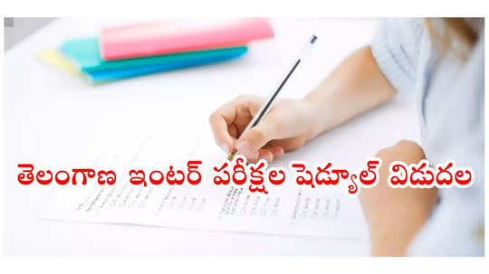 TS Intermediate Time Table 2025 : తెలంగాణ ఇంటర్‌ పరీక్షల షెడ్యూల్‌ విడుదల.. 1st Year 2nd Year ఎగ్జామ్స్‌ టైమ్‌టేబుల్‌ ఇదే