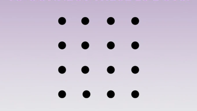 १६ डॉट ६ सरळ रेषांमध्ये जोडून दाखवा, ९९ टक्के लोकांनी दिलंय चुकीचं उत्तर