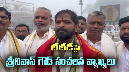 Srinivas Goud: తిరుమలలో ఇలా ఎప్పుడూ లేదు.. టీటీడీపై తెలంగాణ మాజీ మంత్రి సంచలన వ్యాఖ్యలు