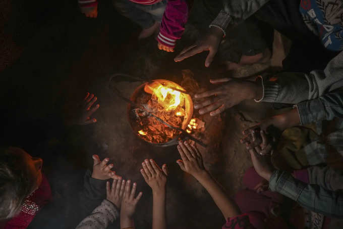 Winter is hitting Gaza and many Palestinians have little protection from the cold