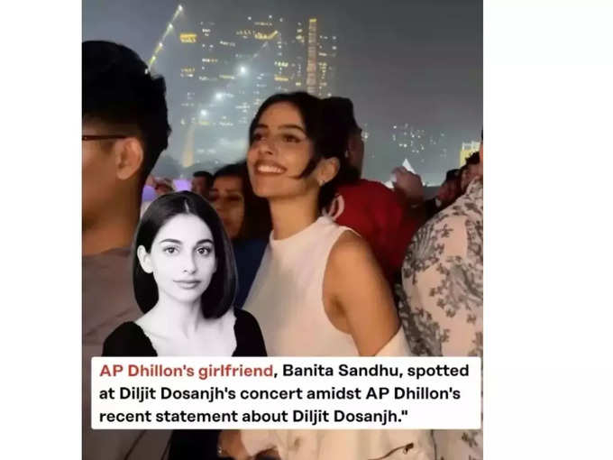 AP Dhillon girlfriend Banita sandhu