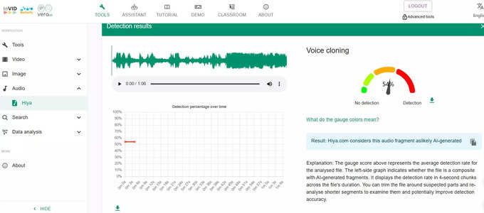 Audio Detection