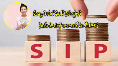 నెలకు రూ.1 లక్ష పొందడానికి.. మ్యూచువల్ ఫండ్ సిప్‌లో పెట్టుబడి పెట్టడం ఎలా?