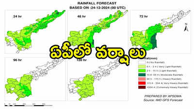 ఆంధ్రప్రదేశ్‌పై అల్పపీడనం ప్రభావం.. ఈ జిల్లాల్లో వానలు