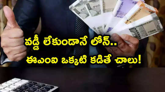 Interest Free Loans: ఎలాంటి వడ్డీ లేకుండానే రుణాలు.. టైంకు ఈఎంఐ కడితే చాలు.. ఫుల్ డీటెయిల్స్ ఇవే..