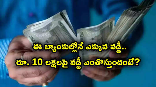 FD Rates: బంపరాఫర్.. ఈ బ్యాంకుల్లో 9 శాతం వరకు వడ్డీ.. రూ. 10 లక్షలకు దేంట్లో మెచ్యూరిటీకి ఎంతొస్తుంది?