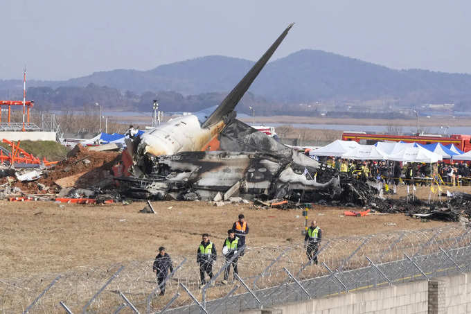 South Korea Plane Fire