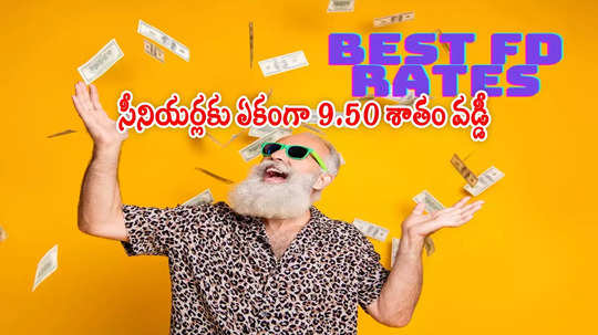 FD Rates: సీనియర్లకు బెస్ట్ ఆప్షన్.. ఈ బ్యాంకుల్లో 9.5 శాతం వడ్డీ.. ఏ స్కీమ్స్‌కి వర్తిస్తుంది? ఫుల్ లిస్ట్ ఇదే!