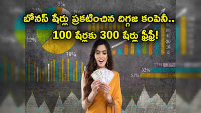 ఒక్క షేరు కొంటే 3 షేర్లు ఫ్రీ.. బోనస్ షేర్లు, డివిడెండ్ ప్రకటించిన ప్రముఖ కంపెనీ..!