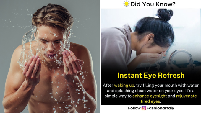 water trick to improve eyesight5