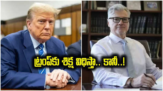 Donald Trump: హష్‌ మనీ కేసులో డొనాల్డ్ ట్రంప్‌కు శిక్ష విధిస్తా.. కానీ: జడ్జి సంచలన వ్యాఖ్యలు