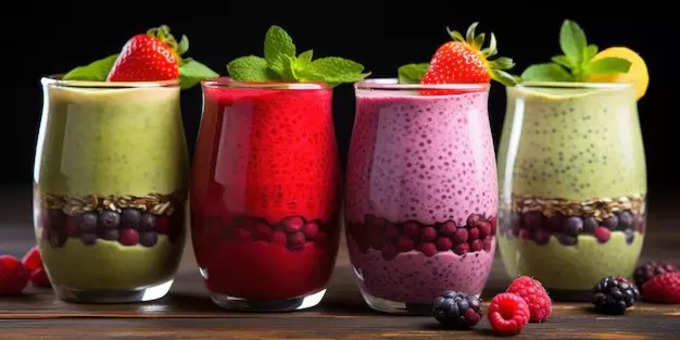 ऑल-फ्रूट स्मूथी (All-fruit smoothies)