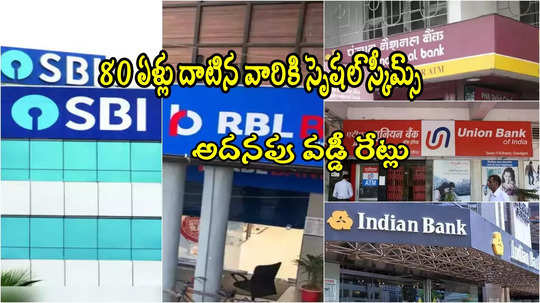 FD Rates: సూపర్ సీనియర్లకు బెస్ట్ ఆప్షన్.. ఈ 5 బ్యాంకుల్లో స్పెషల్ స్కీమ్స్.. 30 పాయింట్లు ఎక్కువ వడ్డీ..!