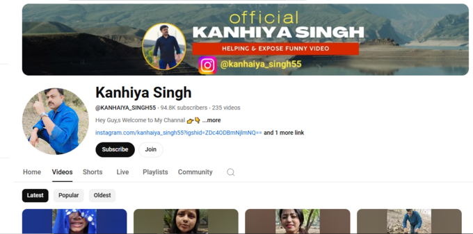 youtube KANHAIYA