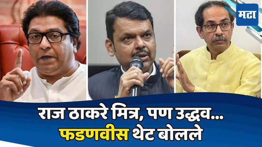 Devendra Fadnavis: राज की उद्धव? पेचात टाकणाऱ्या प्रश्नावर फडणवीसांचा षटकार; मोजक्या शब्दांत थेट उत्तर