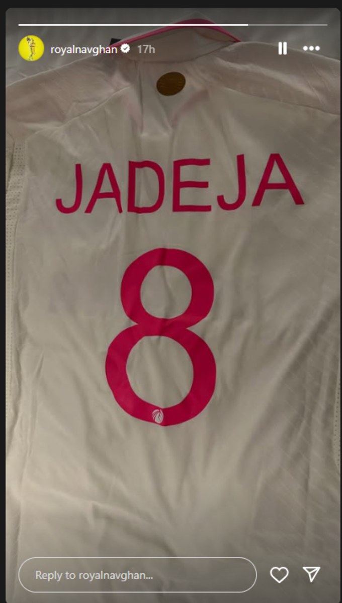 ravindra jadeja jersey