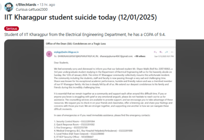 IIT KGP email