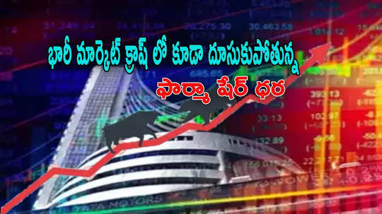 Pharma Share: ఓవైపు మార్కెట్లు పడుతున్నా.. దూసుకెళ్తున్న షేరు.. 9 శాతానికిపైగా లాభం