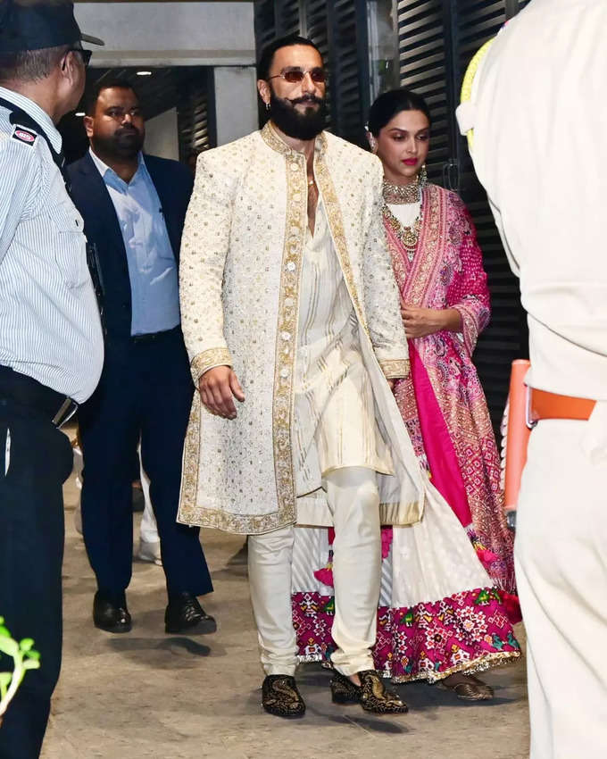 Ranveer Singh Deepika  attended wedding