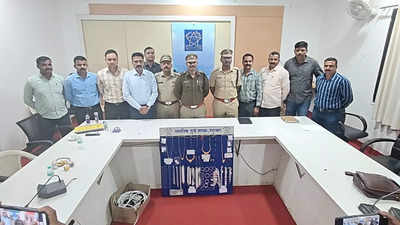 Crime News :पोलिसांची मोठी कामगिरी! पाच 'मोस्ट वॉन्टेड' आरोपी अखेर जेरबंद, २३ लाखांच्या मुद्देमालासहित मध्यप्रदेशातून धरपकड