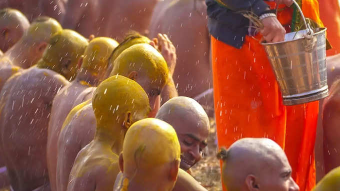 Mahakumbh 2025 Naga Sadhu Diksha