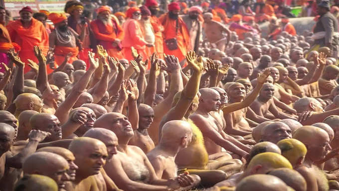 Mahakumbh 2025 Naga Sadhu Diksha2