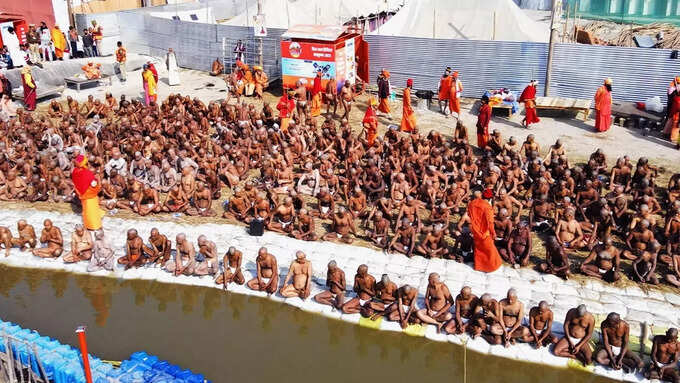 Mahakumbh 2025 Naga Sadhu Diksha3