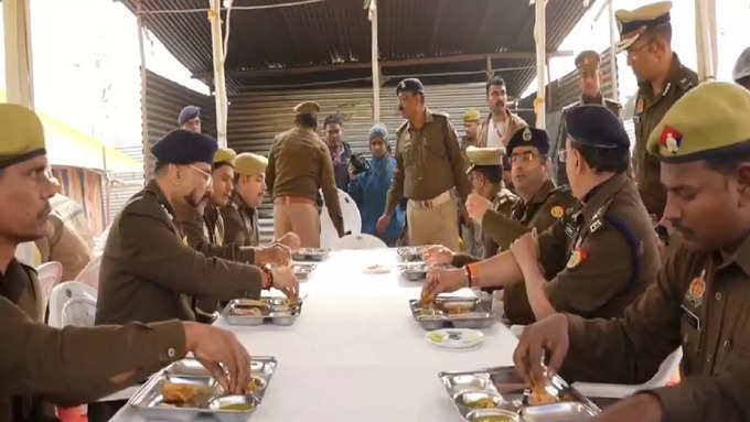 Prayagraj Kumbh Mela UP Police Bada Khana Main