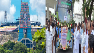 திருத்தணி மலை கோவிலுக்கு இலவச பேருந்து சேவை துவக்கம்! பக்தர்கள் மகிழ்ச்சி!