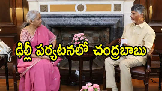 దావోస్ నుంచి నేరుగా ఢిల్లీకి చంద్రబాబు.. కేంద్ర ఆర్థిక మంత్రి నిర్మలా సీతారామన్‌తో భేటీ, ఏం చర్చించారంటే!