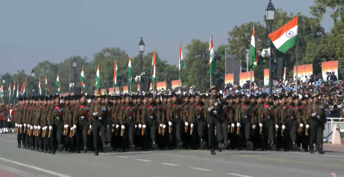 India Republic Day Parade 2025 Live: गढ़वाल राइफल्स का दस्ता