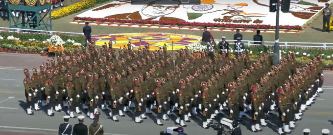 India Republic Day Parade 2025 Live: महार रेजिमेंट का दस्ता