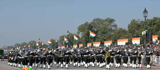 Republic Day Parade 2025 Live: भारतीय नौसेना का ब्रास बैंड