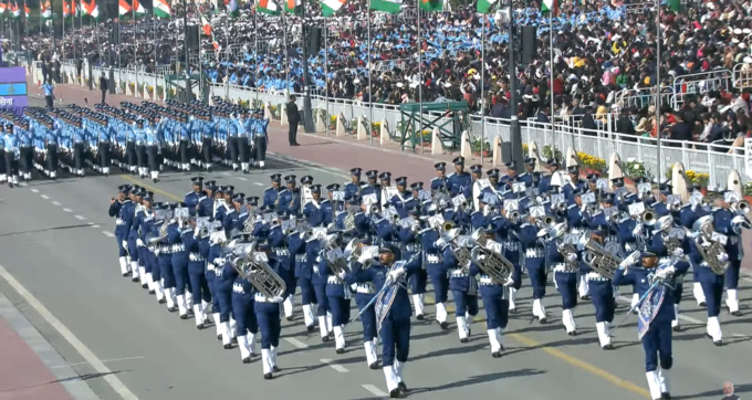 Republic Day Parade 2025 Live: भारतीय वायुसेना का बैंड